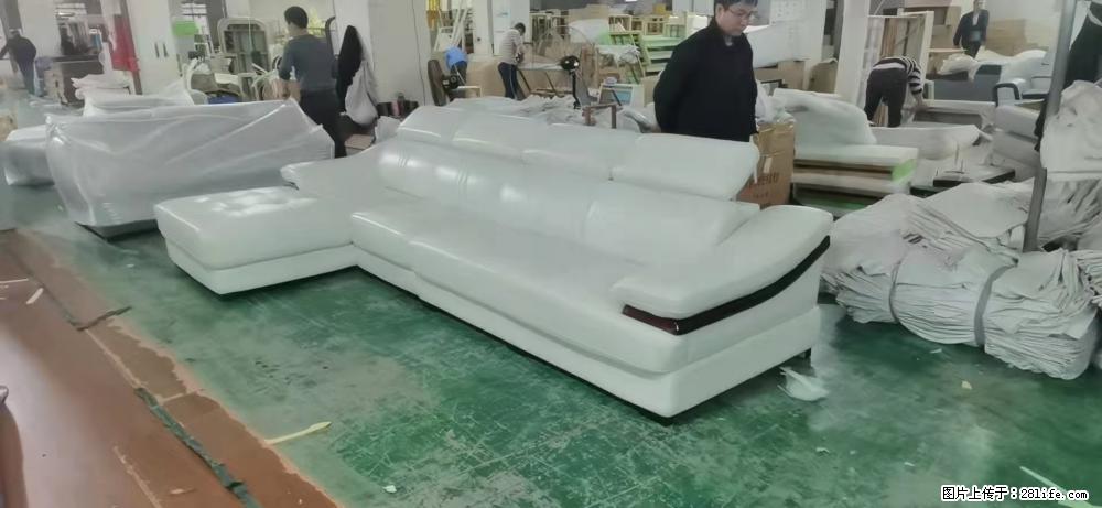 【大厂仿真皮沙发】实木框架，高回弹海绵45密度。全新包装，质量非常好，3.6米右贵妃 - 家居生活 - 三门峡生活社区 - 三门峡28生活网 smx.28life.com