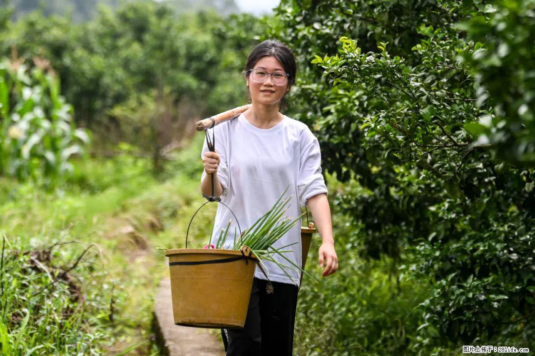 全网追的“扁担女孩”,找了一份暑假工,时薪12元 - 三门峡生活资讯 - 三门峡28生活网 smx.28life.com